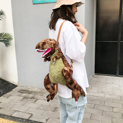 

Tailored Parent-child Dinosaur Bag New Children Backpack Cartoon Big Dinosaur Backpaack