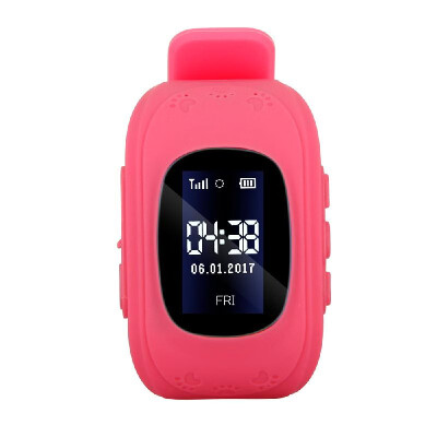 

096inch LCD Screen Kids Smart Watch Phone for Girls Boys Children Gifts LBS Tracker Locator Real-time Location Smartwatch with SI