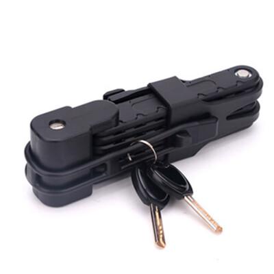

Mountain Bicycle Bike Anti-Theft Folding Cycling Security Universal Lock W2 Key