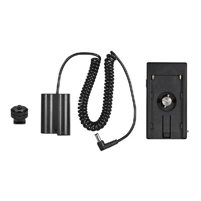 

Andoer NP-F970 to LP-E6 Dummy Battery Plate Mount Adapter Spring Cable for Canon EOS 5DII 5DIII 5DS 5DSR 6D 7DII 60D 80D 70D