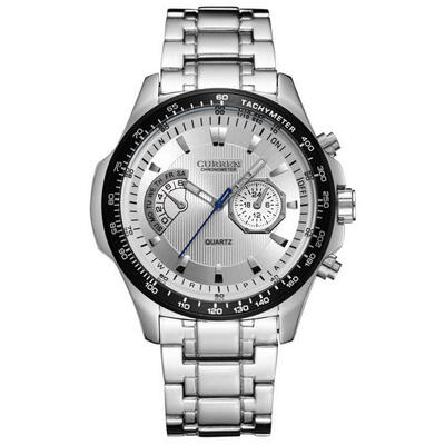 

CURREN 8020 Business Watch Quartz Wristwatch With Stainless Steel Strap For Men