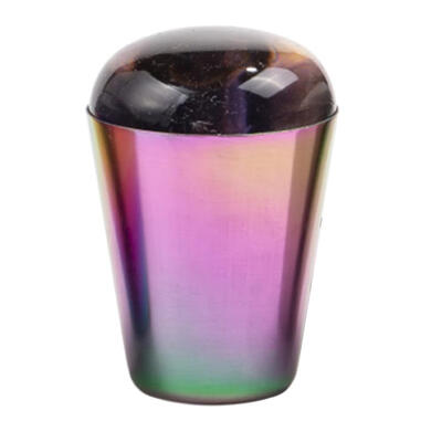 

Colorful Transparent Silicone Seal Stamp with Cover DIY Nail Art Tools