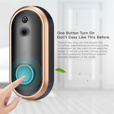 

〖Follure〗1080P Smart WIFI Security Doorbell Wireless Video Phone Camera Night Vision