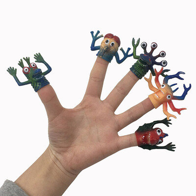 

YIWULACreative Childrens Finger Animal Finger Set Boy Bedtime Story Doll Toy