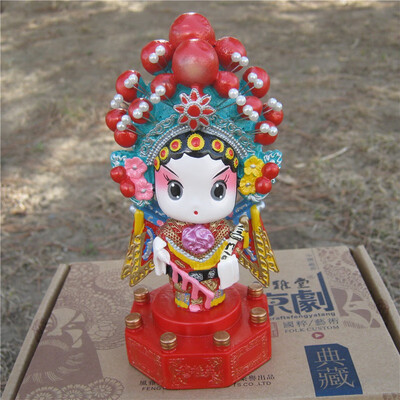 

Face decoration car decoration Beijing Opera ornaments Chinese style gifts