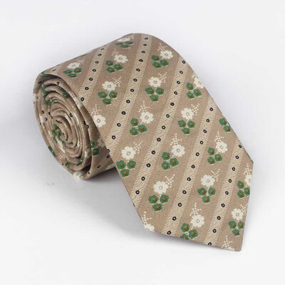 

Spot generation of men&women with the same Japanese Harajuku style tie Korean version of the lady tie small floral cotton tie male