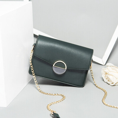 

Summer ins net red teenage girls on the trend of the Korean version of the chains single shoulder oblique Bag Fashion in 2019