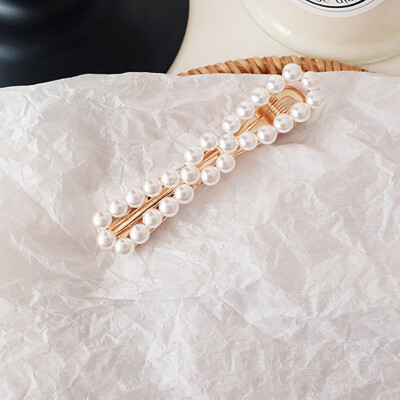 

Pearl Metal Hairclips Women Hair Clip Hairpin Girls Hairpins Barrette Hairgrip Bobby Pin Hair Accessories