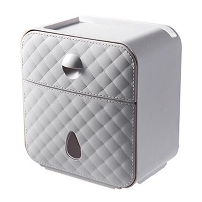 

Paper Towel Dispenser Wall Mounted No-drilling Paper Towel Holder Bathroom Coreless Toilet Tissue Dispenser Garbage Bags Holder Ho