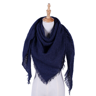 

Gobestart Womens Pashmina Shawl Wrap Scarf Solid Color Cashmere Shawl Loose Sweater