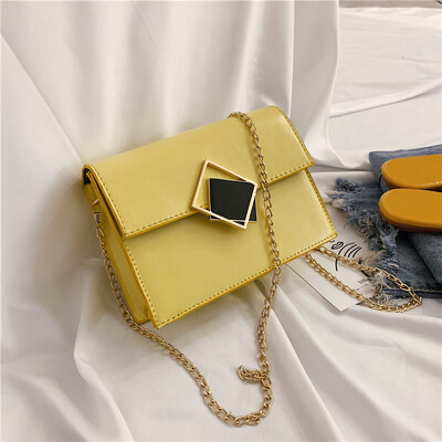 

On the new small bag foreign gas handbags summer new 2019 net red wild chic chain shoulder slung small bag female