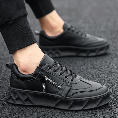 

Increased thick-soled small white shoes Mens autumn all-round trendy mens shoes New Korean version of white shoes summer trendy
