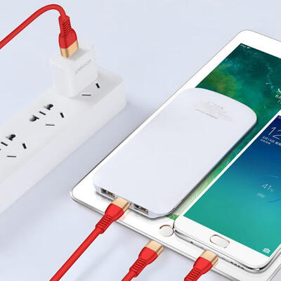 

One Drag Three Mobile Phone Data Cable 3-in-1 Lightning Micro USB Type-C Fast Charging Cable For Android Apple