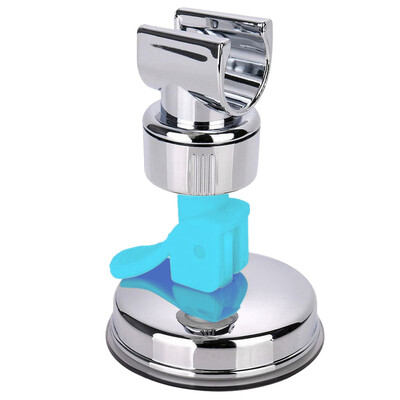 

Siaonvr Shower Head Handset Holder Chrome Bathroom Wall Mount Adjustable Suction Bracket