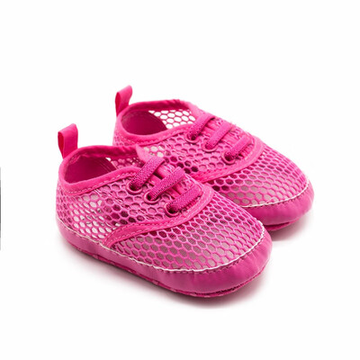 

Infant Toddler Newborn Baby Girls boys Sandals Hollow Mesh Breathable Infant first Walker Baby Girls Prewalker Soft Soled Shoes