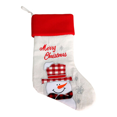 

〖Follure〗Merry Christmas Plush Tree Hanging Gift Candy Large Socks Decoration