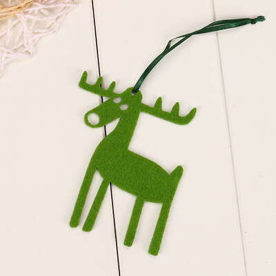 

〖Follure〗10PC Christmas Elk Ornament Hanging Pendant Embellishment