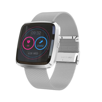 

T2 Smart Watch 13 inch Colorful Screen 240240 Pixel BT40 Heart Rate Blood Oxygen Blood Pressure Calorie Fitness Alarm IP67 Wate