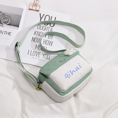 

Ins Japanese Harajuku small bag female Korean version of Joker shoulder Messenger bag foreign-style girl canvas bag