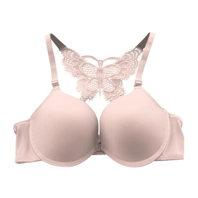

Women Sexy Lingerie Solid Front Closure Women Underwear Bra Y-line Strap Sexy Racerback Bras Push Up Charming Lace Newest