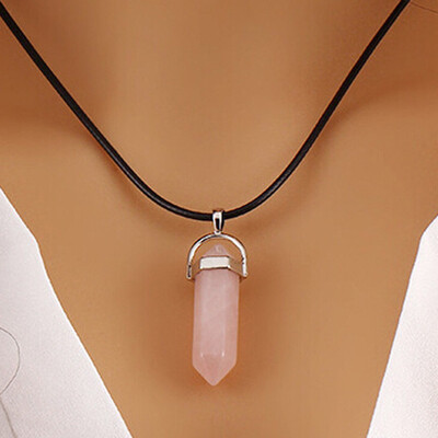 

Fashion Natural Stone Chain Hot Charm Necklace Pendant Jewelry 1pc