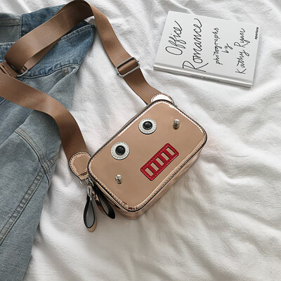 

New bag handbags new 2019 bag summer shoulder Messenger bag wild ins wide shoulder strap small bag simple tide