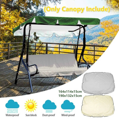 

23 Seater Outdoor Garden Patio Swing Canopy Seat Top Cover