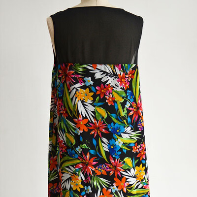 

Yq summer sleeveless dress fashion trend simple 7353