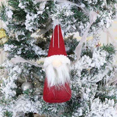 

Gobestart Christmas Ornaments Gift Santa Claus Snowman Tree Toy Doll Hang Decorations
