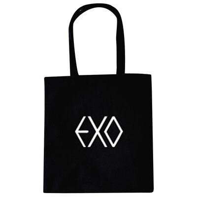 

BTS Blackpink EXO TWICE Wannaone Seventeen GOT7 Canvas Bag Lady Shopping Zipper Bag