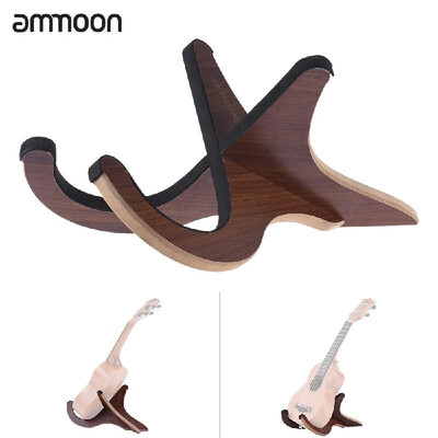 

ammoon Wooden Foldable Instrument Stand Holder Supporter for Ukulele Mandolin Violin