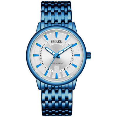 

SMAEL 9620 Casual Sports Watch Fashion Male Stainless Steel Wristwatch Waterproof Quartz Watches