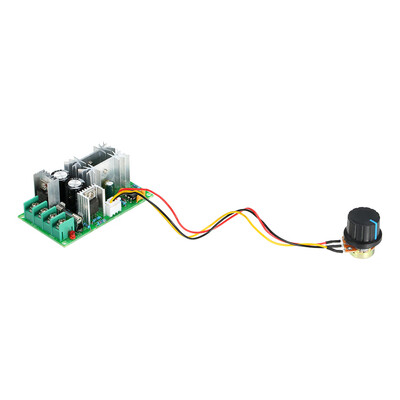 

DC 12V 24V 36V 48V 20A Motor Speed Controller PWM Speed Regulator 0100 Adjustable