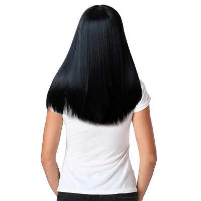 

Gobestart Womens Wig Long Straight Synthetic Hair Full Wigs Cosplay Natural Hair Wig A