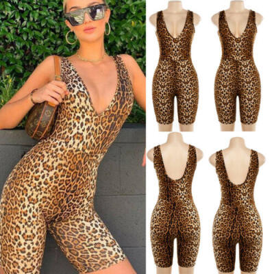 

Sexy Women Chiffon Jumpsuit Romper Short Trouser Bodycon Clubwear Playsuit Dress