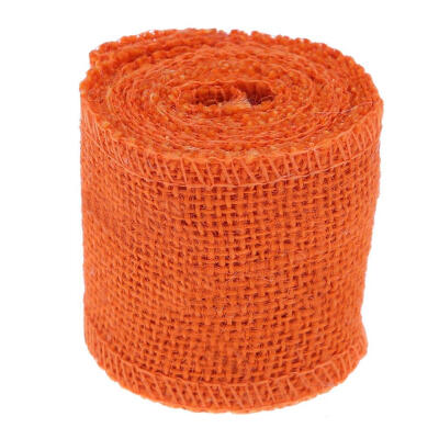 

2m Natural Jute Hessian Burlap Ribbon Rustic Weddings Belt Strap Craft