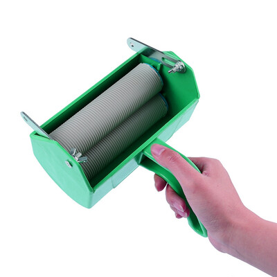 

Diy With Handle Paint Roller Monochrome Paint Wall Texture Wallpaper Pattern Roller Home Improvement Tools