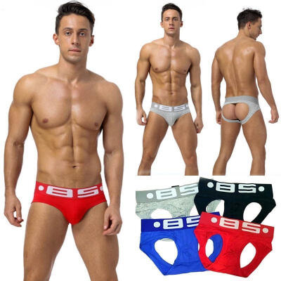 

Men&39s Athletic Brief Jockstrap Elastic Waistband Bulge Underwear Size -2XL