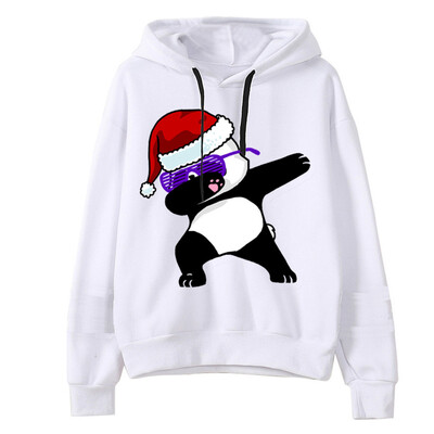 

Tailored Women Christmas Print Hooded Long Sleeves Sweatshirt Hooded Pullover Tops Shirt