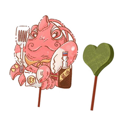 

Catnip Lollipop Covered with Printed Woven Cloth with Polygonum Wand Cat Teeth Toy Snack for Boredom