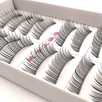 

〖Follure〗10 Pairs Double False Eyelashes Natural Thick Crossed Bare Makeup