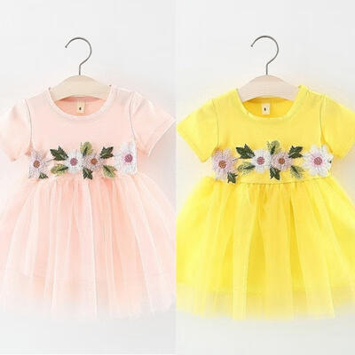 

Newborn Toddler Infant Baby Kid Girls Dress Clothes Tutu Tulle Princess Dress