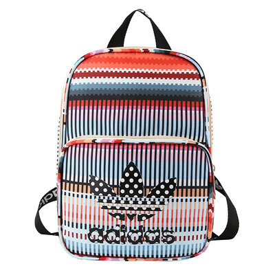

Adidas unisex new arrival fashion stylish casual canvas backpack student school bag print mochila lightweight sport travel bag