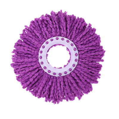 

Rotating Microfiber Cloth Replacement Mop Head Kitchen Bathroom Clean Tool