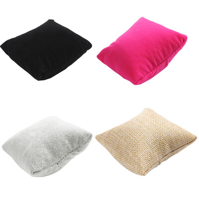 

Velvet Jewelry Pillow Cushion Bracelet Bangle Wrist Watch Display Holder Showcase Watch Box Pillow