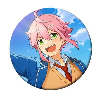 

CAR-TOBBY Anime Ensemble Stars Button Brooch Badge Pins For Clothes Hat Backpack Decor Gift
