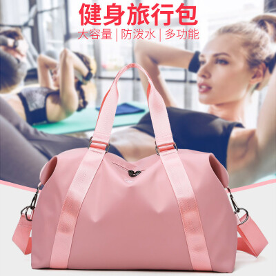 

Summer new Oxford cloth waterproof travel bag fashion casual large capacity fitness handbags