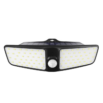 

Outdoor Solar Garden Light 80 LEDs Solar Spotlights Motion Sensor with Wide Angle Lighting Wireless Wall Lamp IP65 Waterproof for