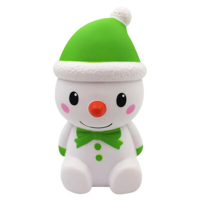 

Tailored Simulation Christmas Snowman Scented Stuffed Slow Rising Toys Stress Relief Toy