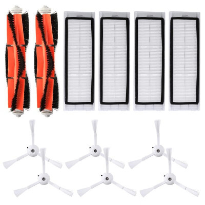 

Robotic Vacuum Cleaner Filters Side Brushes Main Brush Kit 12pcs Replacement Accessories for XIAOMI Roborock S55 S50 S51 Robot Vac